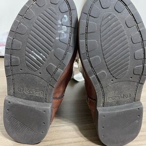 Carter's Brown Kids Boots with Cream Trim